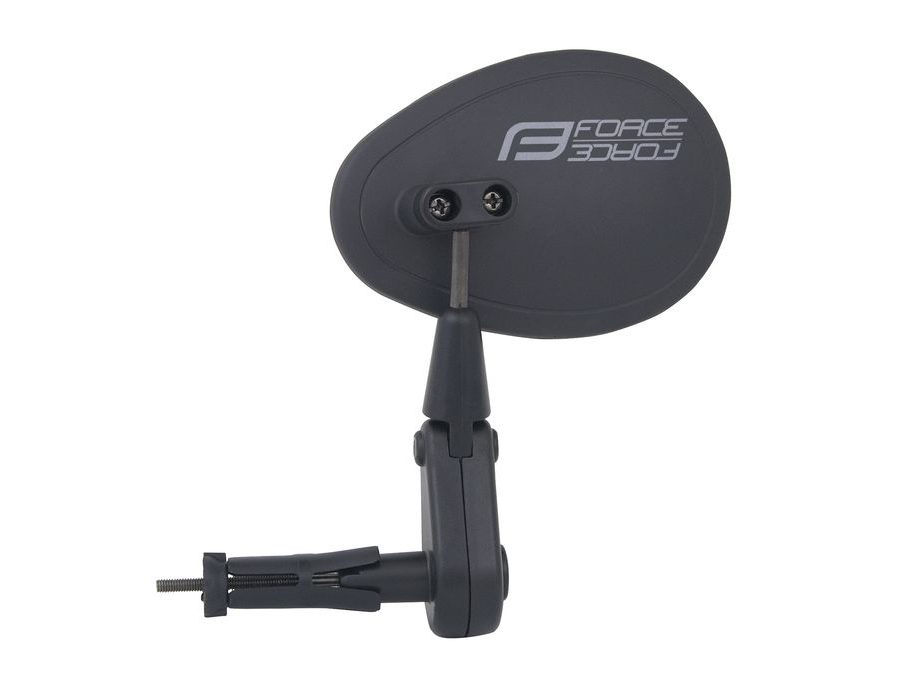 Zpětné zrcátko FORCE na řídítka oboustranné, černé