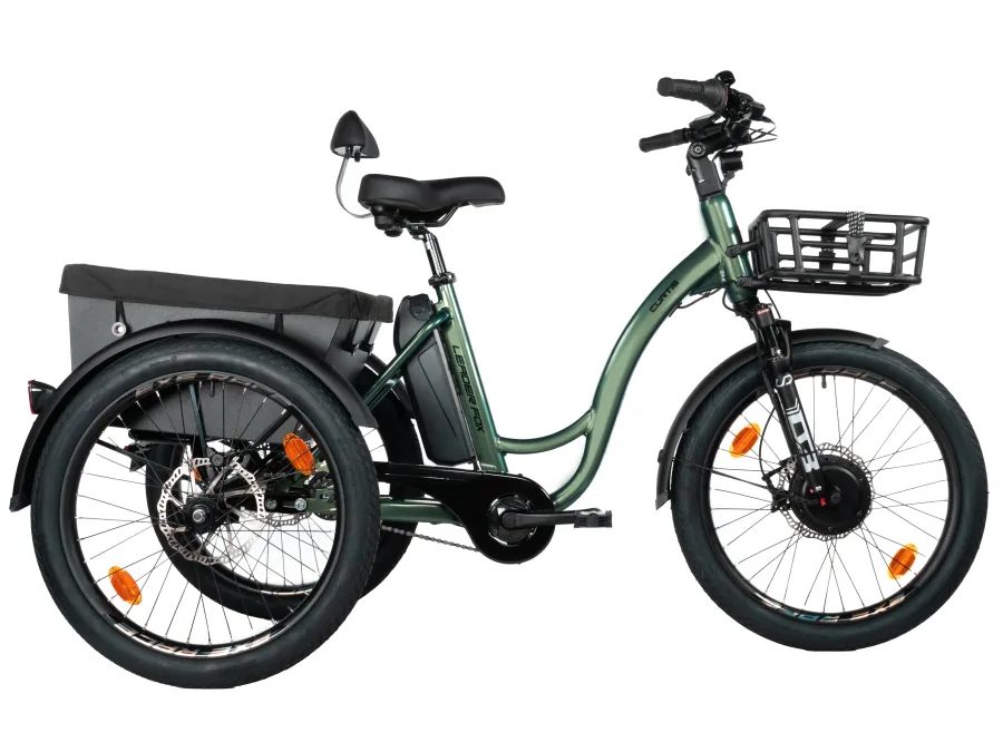 Leader fox CARGO - TRICYCLE CURTIS, FRONT MOTOR, GREY MATT