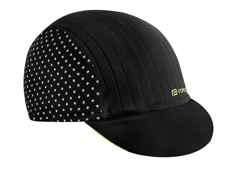 Čepička s kšiltem F POINTS letní, černo-fluo