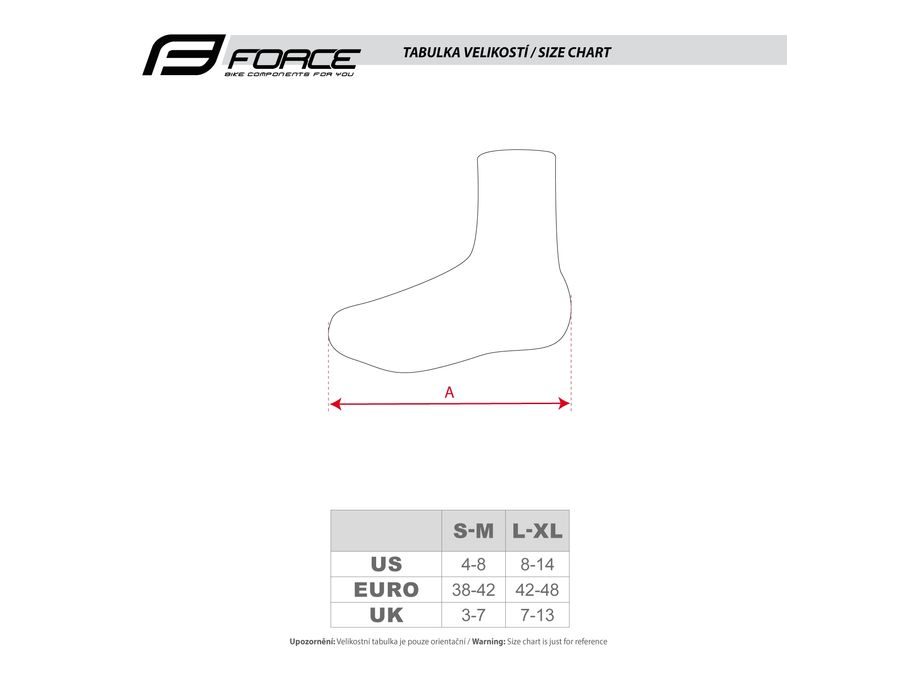 Návleky treter FORCE COZY ROAD, černé