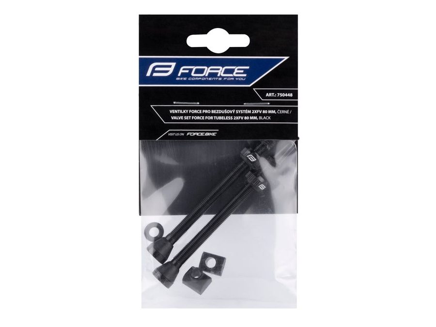 ventilky FORCE pro bezdušový systém 2xFV 80mm,čern