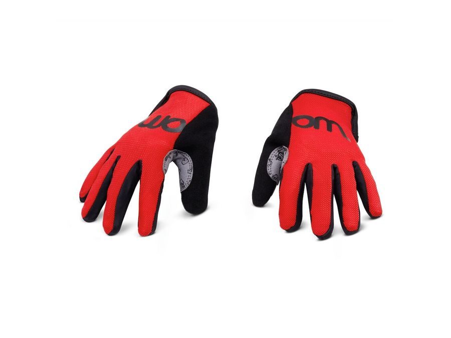 Dětské dlouhoprsté rukavice Woom 5, red