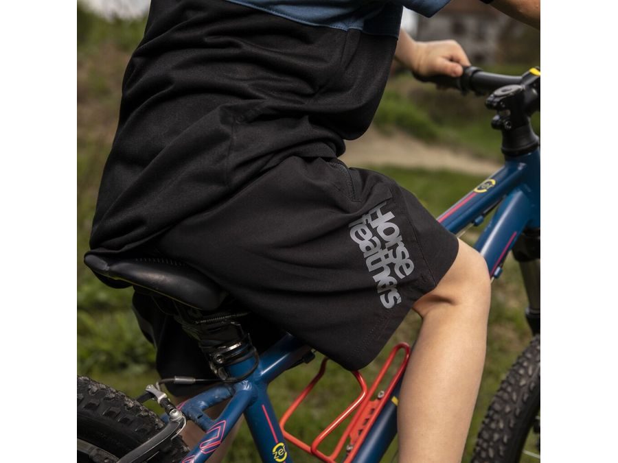 Dětské kraťasy do pasu bez vložky HORSEFEATHERS Stoker, black