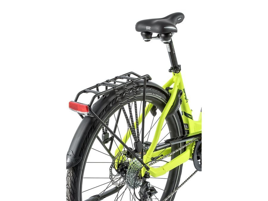 Městské elektrokolo Leader Fox SAGA 28", 2021 - zelené
