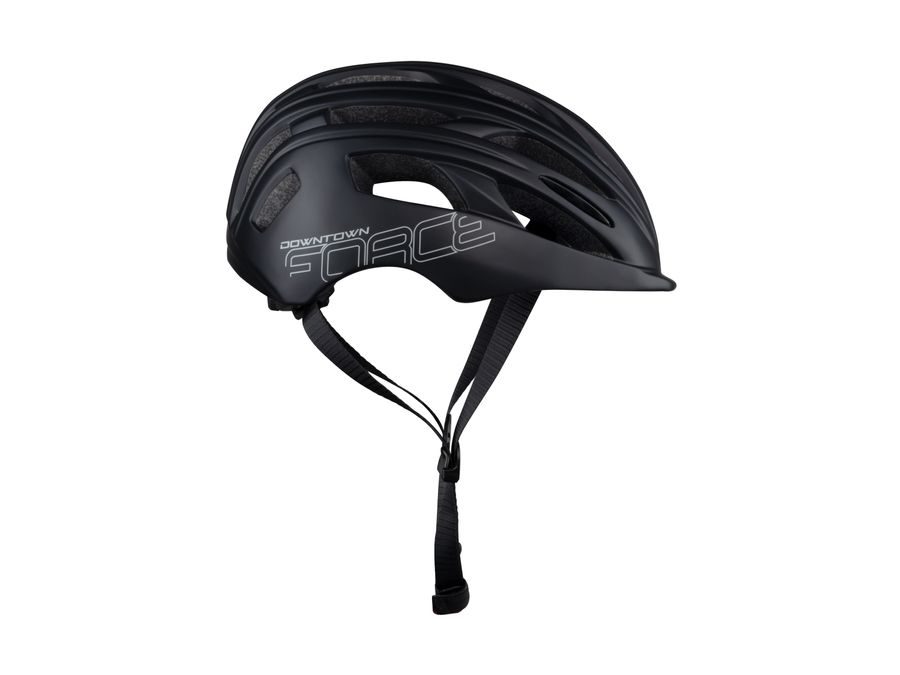Městská helma FORCE DOWNTOWN, černá