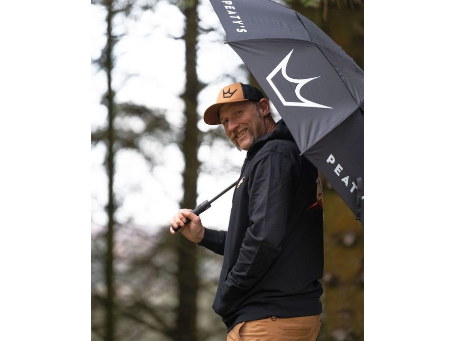 Deštník PEATY'S DEŠTNÍK XL PIT UMBRELLA - 30" DOUBLE CANOPY, BLACK