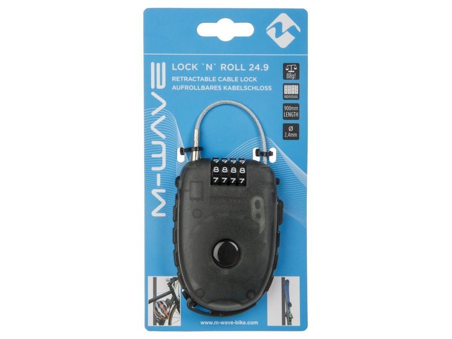 Zámek M-Wave kódový 2,4x900mm