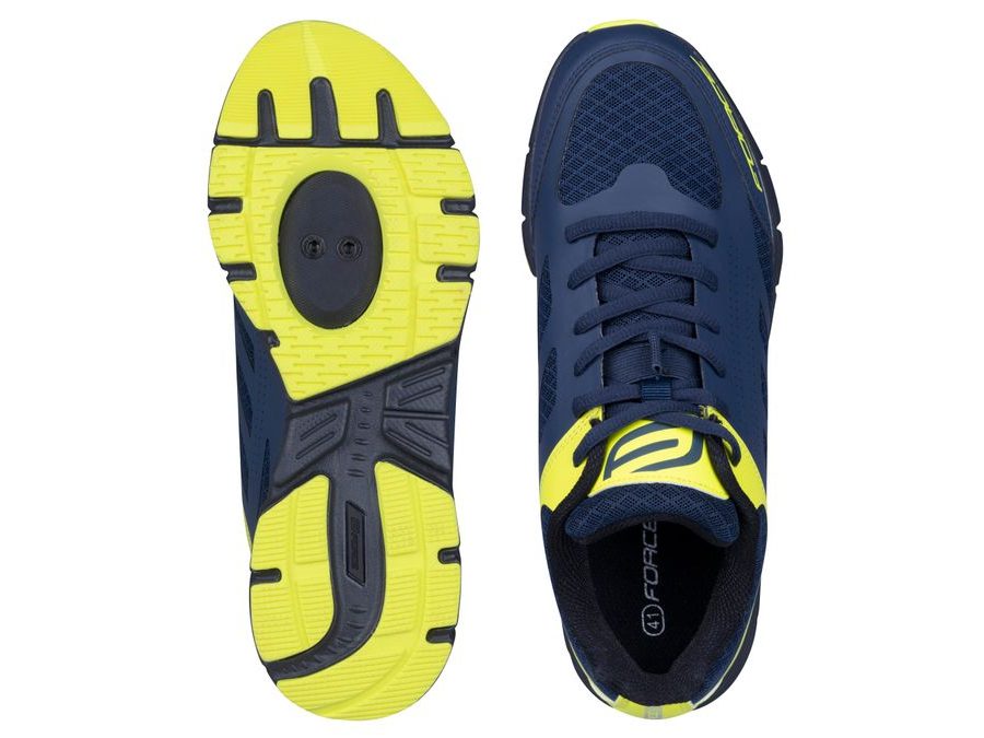 tretry FORCE GO, modro-fluo