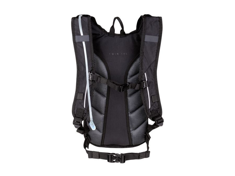 Batoh FORCE TWIN PLUS 14 l+2L rezervoár, černý