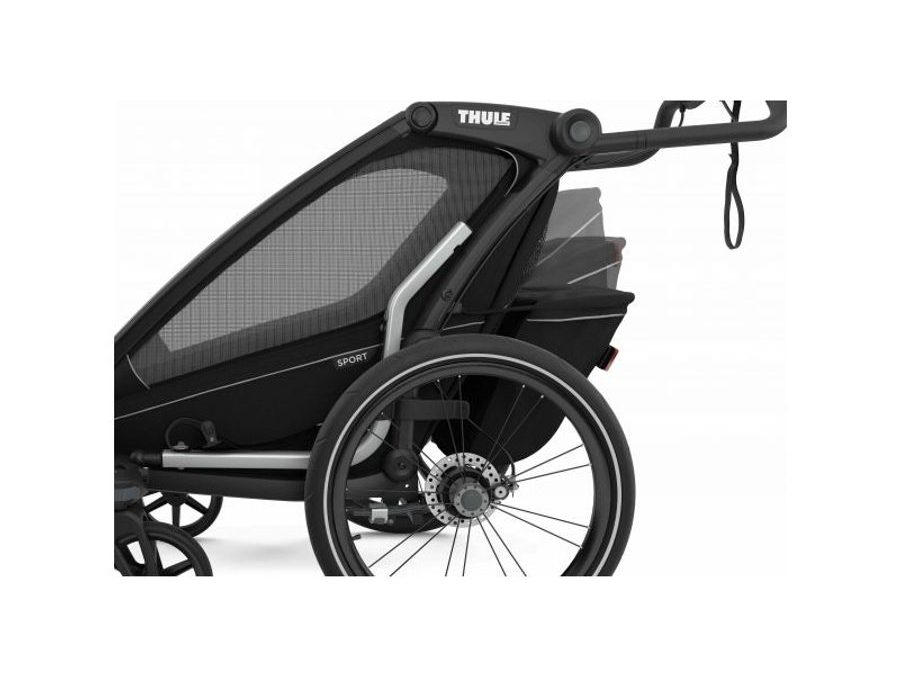Sportovní vozík THULE CHARIOT SPORT 1 MIDNIGHT BLACK