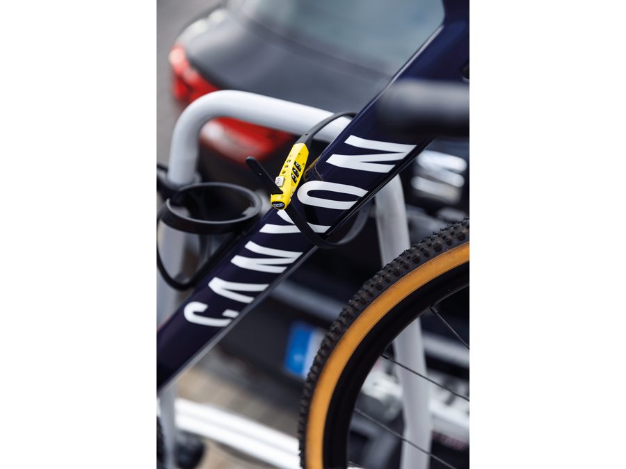 Zámek ABUS Combiflex TravelGuard, červený