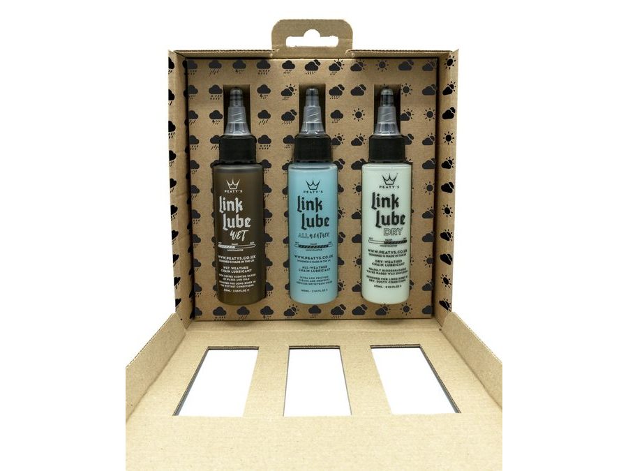 Dárková sada maziv PEATY'S LINKLUBE ALL SEASONS STARTER PACK