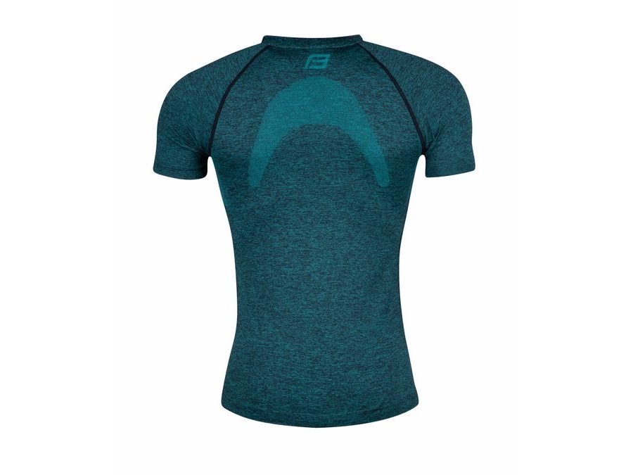Pánské funkční triko FORCE SOFT krátký rukáv, petrolejové