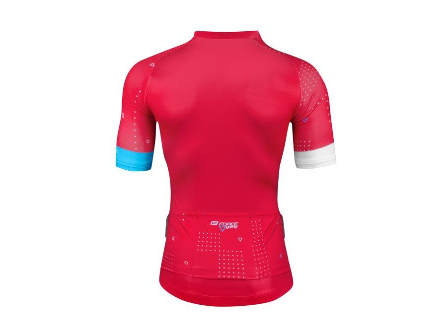 Pánský dres s krátkým rukávem FORCE GAME, červený