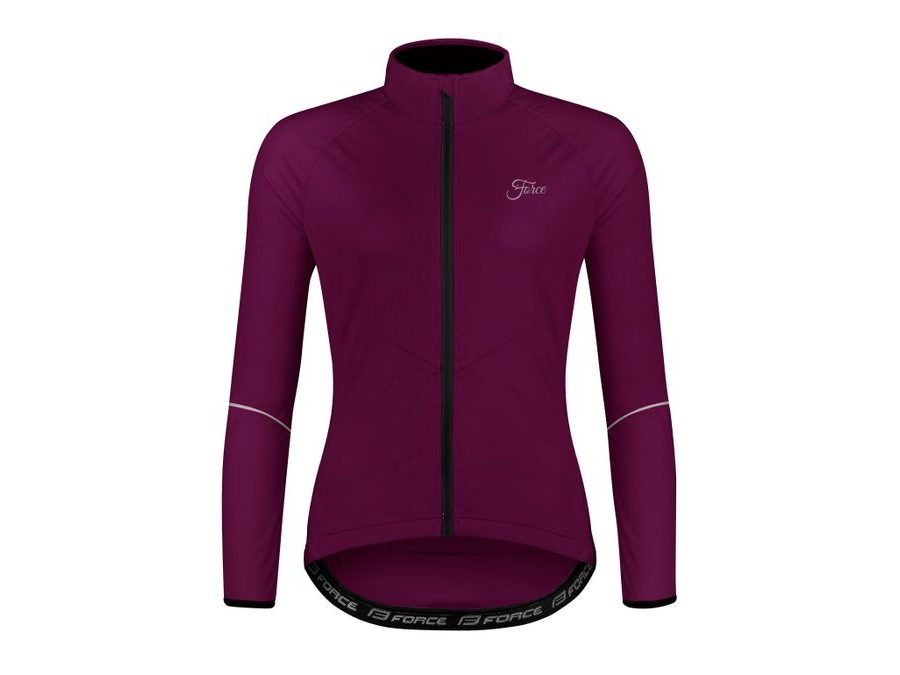 Dámská bunda FORCE ARROW LADY softshell, fialová