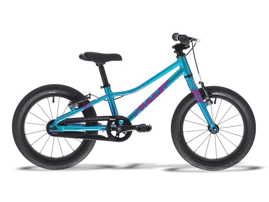 Dětské kolo Amulet 16 Tomcat, celeste blue/purple 6.2kg, 2026