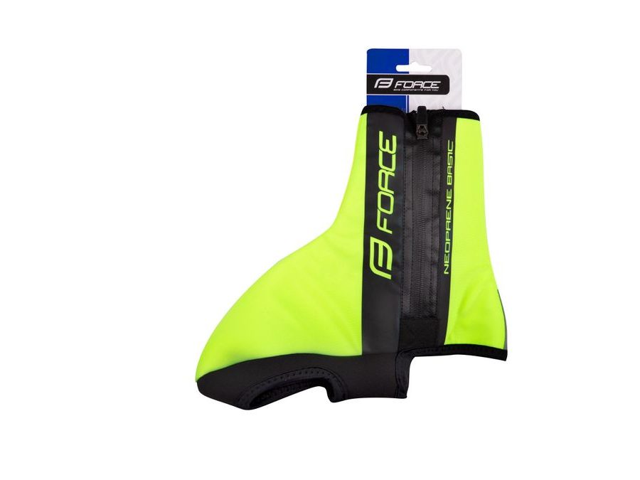Návleky treter FORCE NEOPRENE BASIC ROAD, fluo