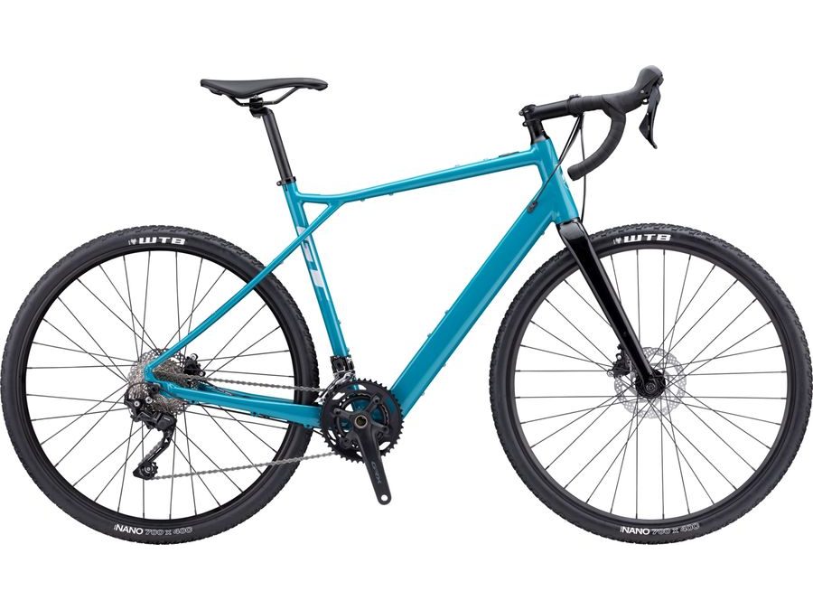 Gravel elektrokolo GT eGrade Bolt - Aqua