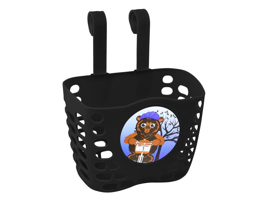 Koš na řídítka Force dětský, černý