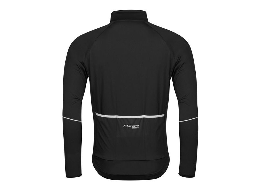 Pánská bunda FORCE ARROW softshell, černá