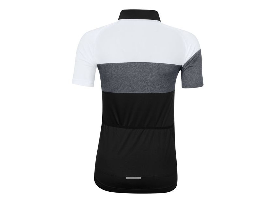 Dámský dres s krátkým rukávem FORCE VIEW LADY, černo-bílo-šedý