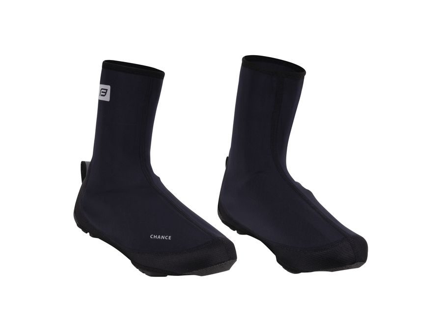 Návleky treter FORCE CHANCE bez zipu MTB, černé