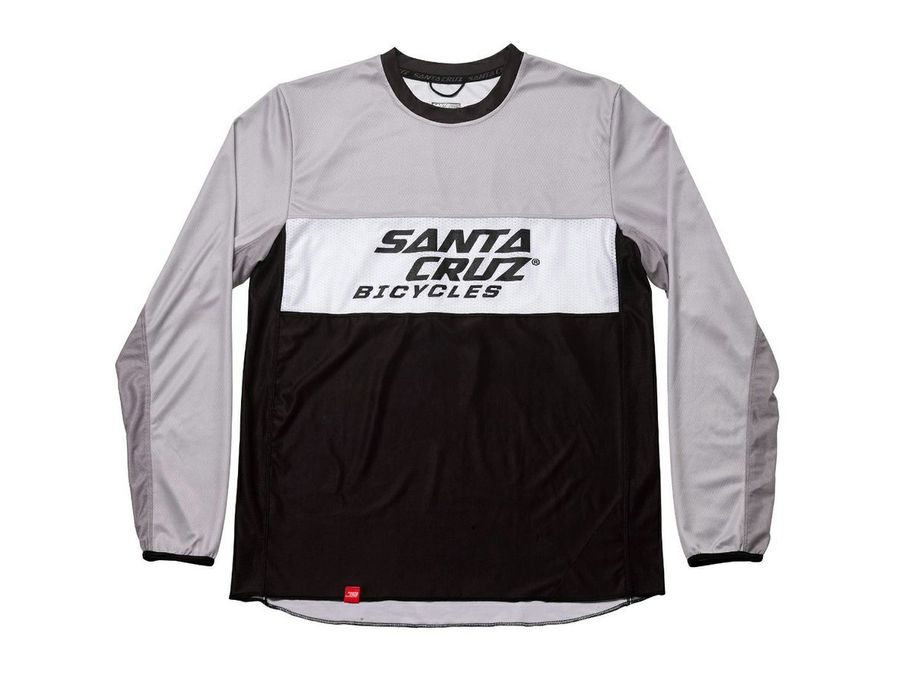 Pánský dres s dlouhým rukávem SANTA CRUZ MX ENDURO JERSEY, gray