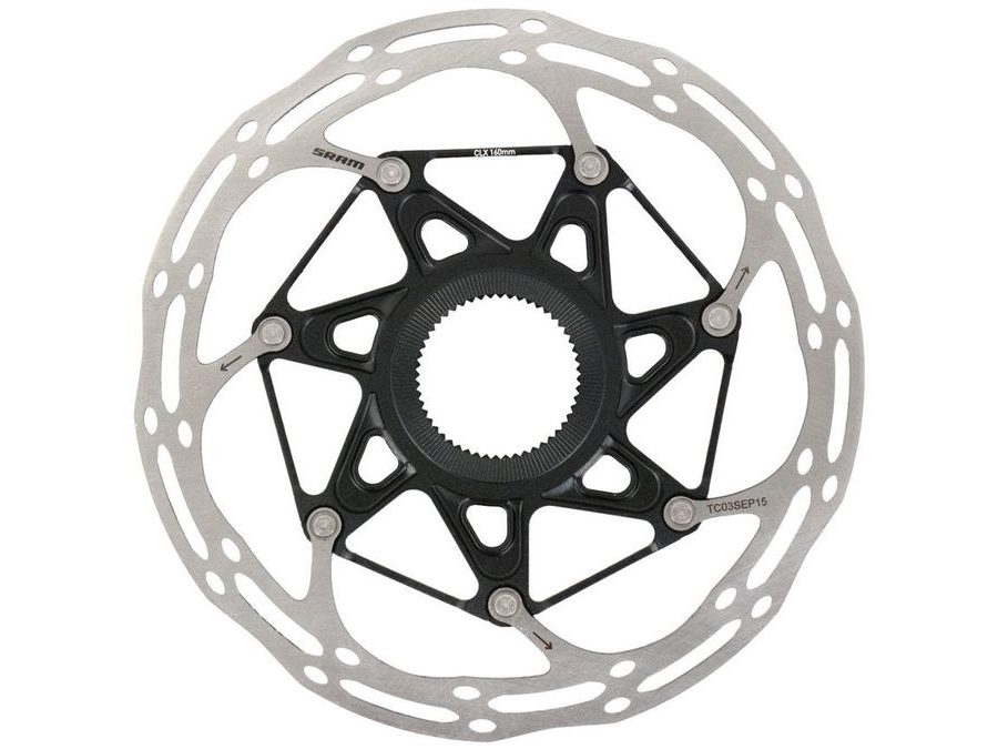 Kotouč centrline CL 160MM BLK ROUND