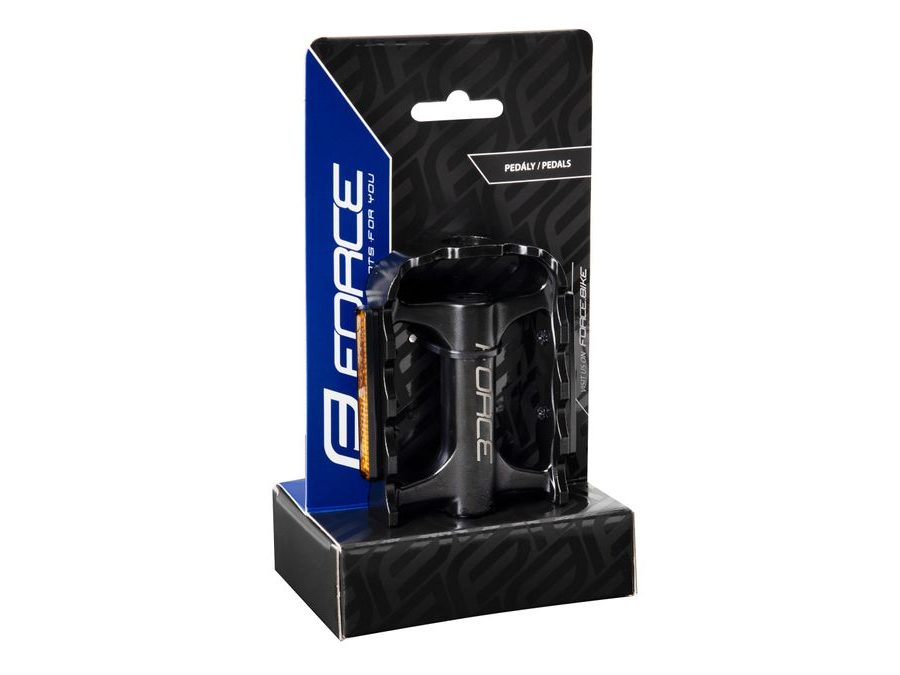 Pedály Force REVO Al průmyslová ložiska, černé