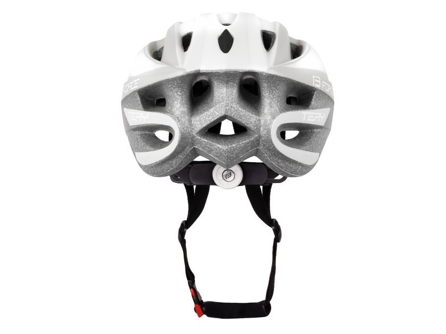 Helma FORCE TERY, bílo-šedá