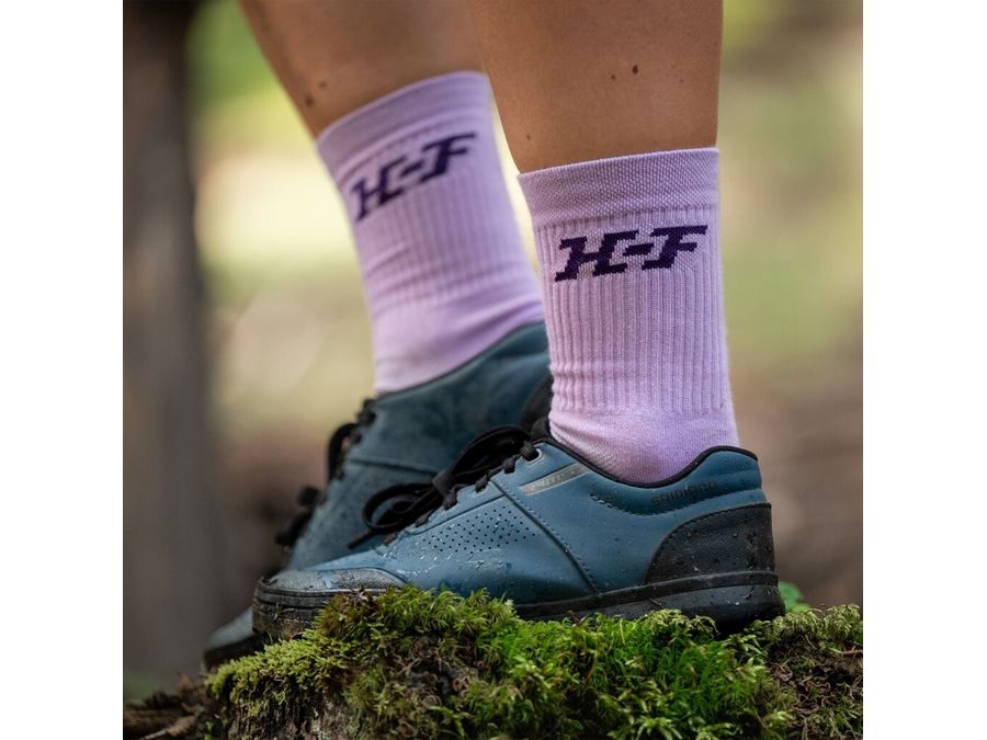 Dámské dlouhé technické funkční ponožky HORSEFEATHERS Jam Long W, iris