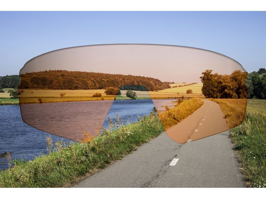 brýle FORCE MANTRA bílé, fialové zrc. sklo