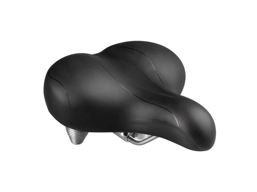 Sedlo s pružinou FORCE NOVA2 UNI, černé