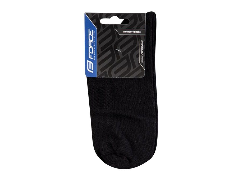 Dlouhé ponožky FORCE ELEGANT vysoké, černo-zlaté