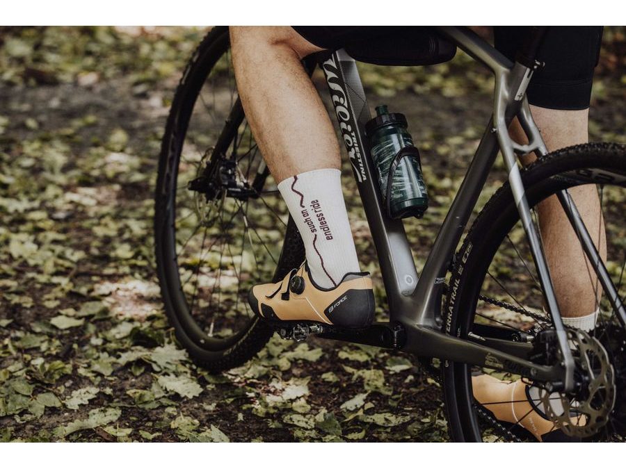 Dlouhé ponožky FORCE ENDLESS, krémové