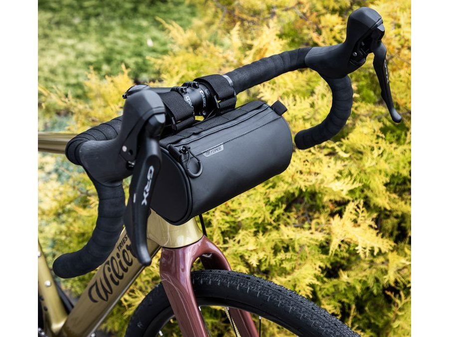 Brašna na řidítka FORCE ADVENTURE burrito ROAD, černá