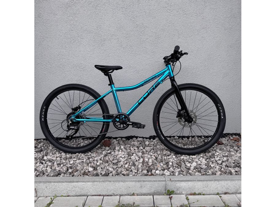 Dětské kolo Core Nipper 24" , jednopřevodník, hydraulické brzdy MT-200, chromovaný modrý, 2026