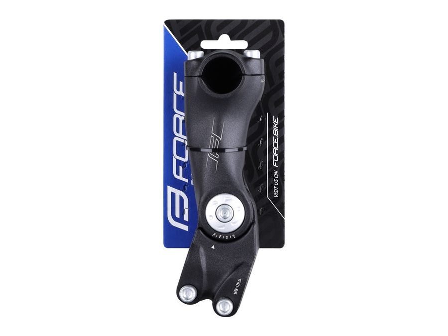 Představec FORCE S6.2 25,4/100mm stavitelný Al, černý