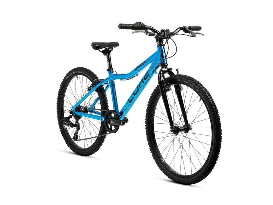 Dětské kolo Core Nipper 24", jednopřevodník, chromovaný modrý 2025