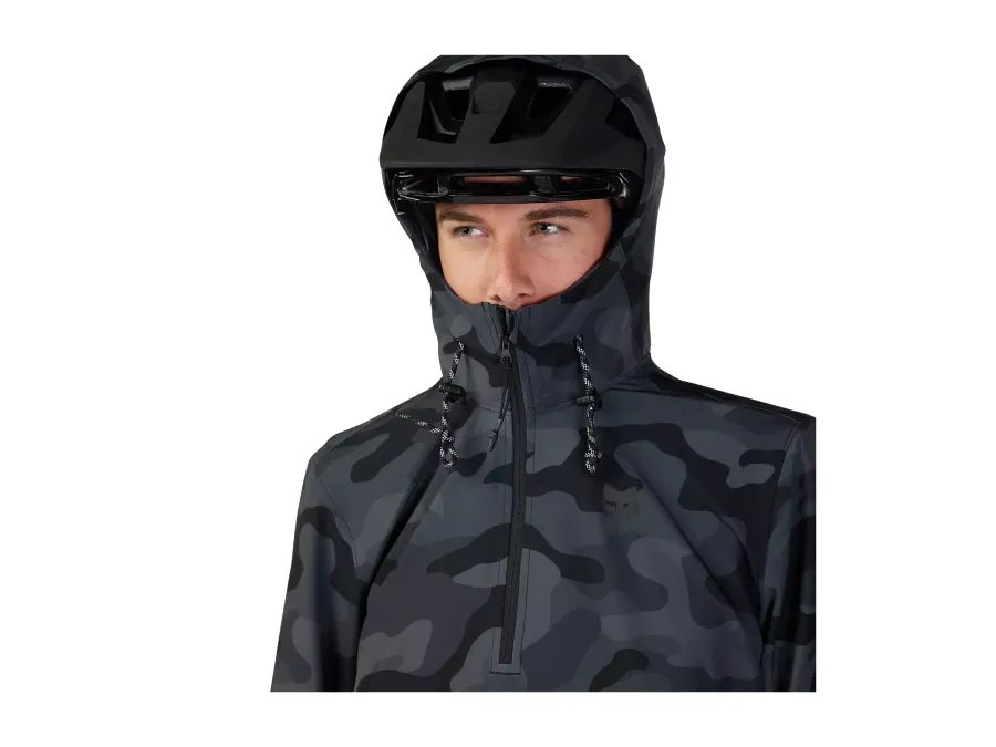 Pánská bunda Fox Ranger Wind Pullover, Black Camo