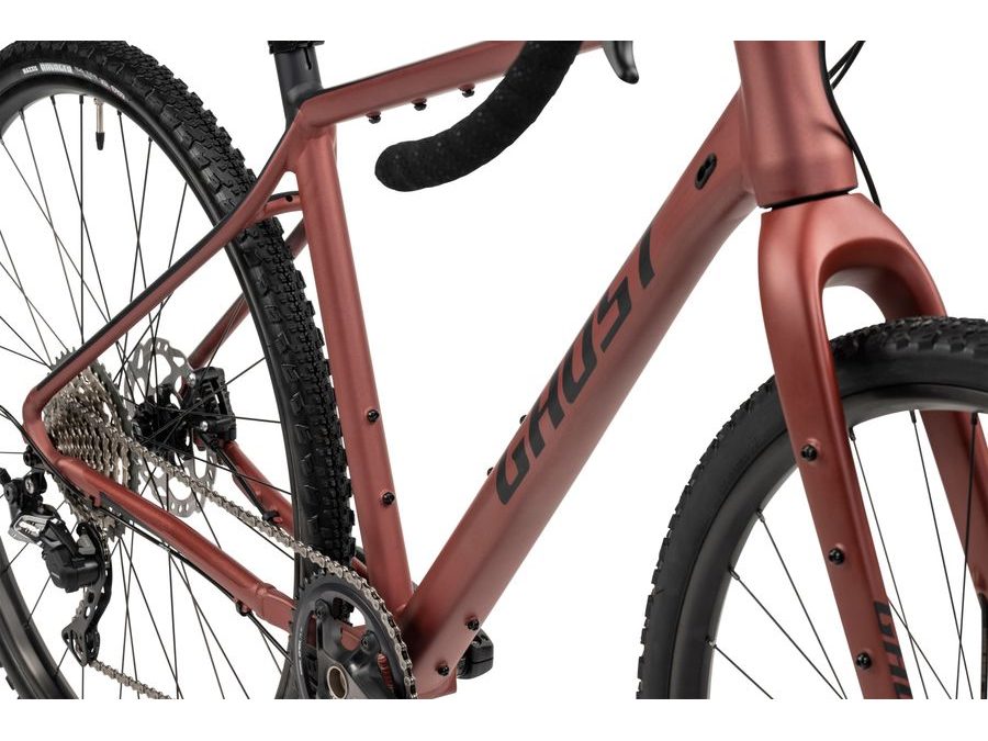 Gravel kolo GHOST Asket Advanced AL Red/Black