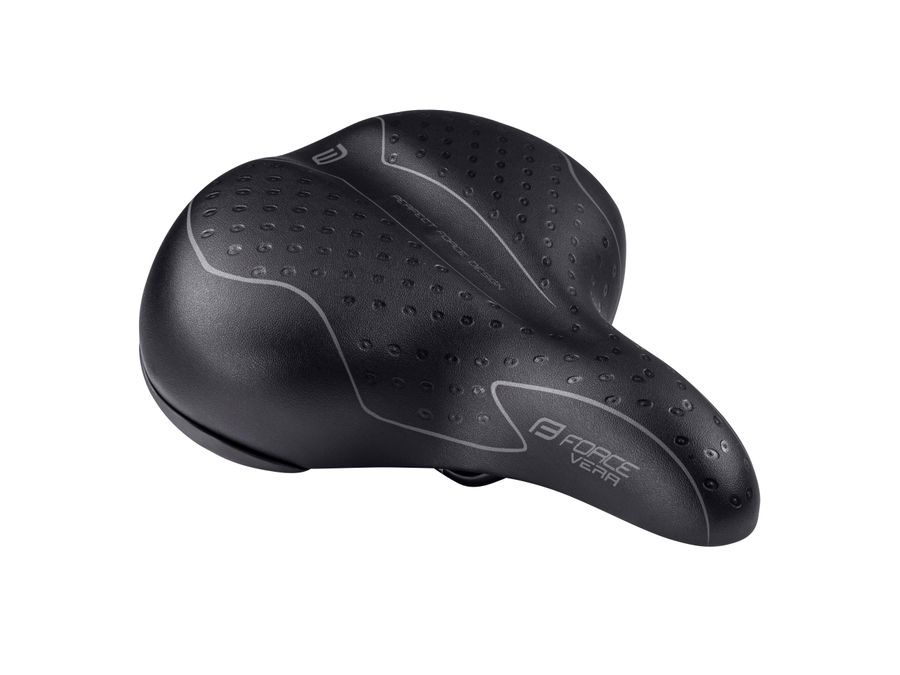 Turistické sedlo FORCE VERA UNI, s elastomerem