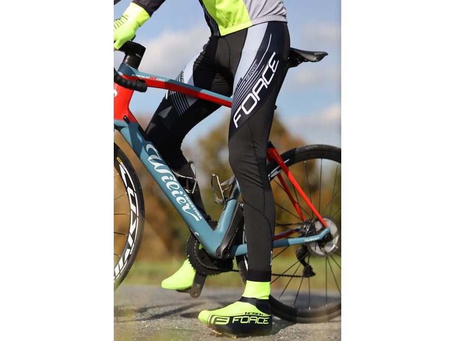 Pánské kalhoty se šráky a vložkou FORCE F58, černo-šedé