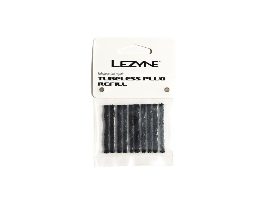 Bezdušové knoty LEZYNE TUBELESS PLUG REFILL - 10 BLACK