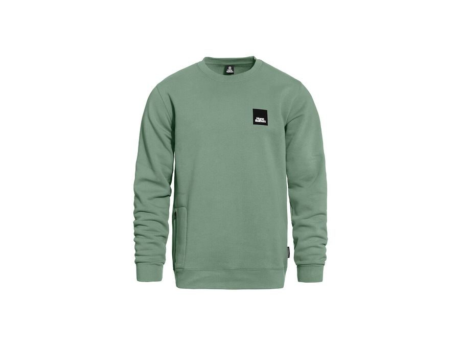 Pánská mikina HORSEFEATHERS Dunk - iceberg green