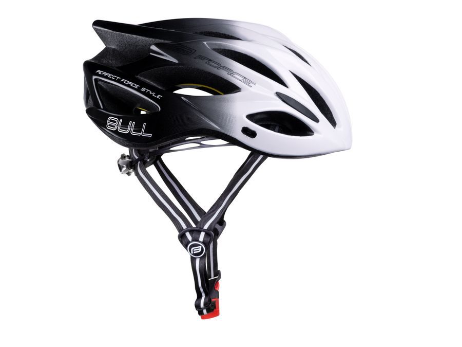 Helma FORCE BULL HUE MIPS, bílo-černá