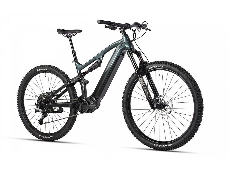 Celoodopružené elektrokolo MAXBIKE HALDEN PRO 2.0 stone blue 2026