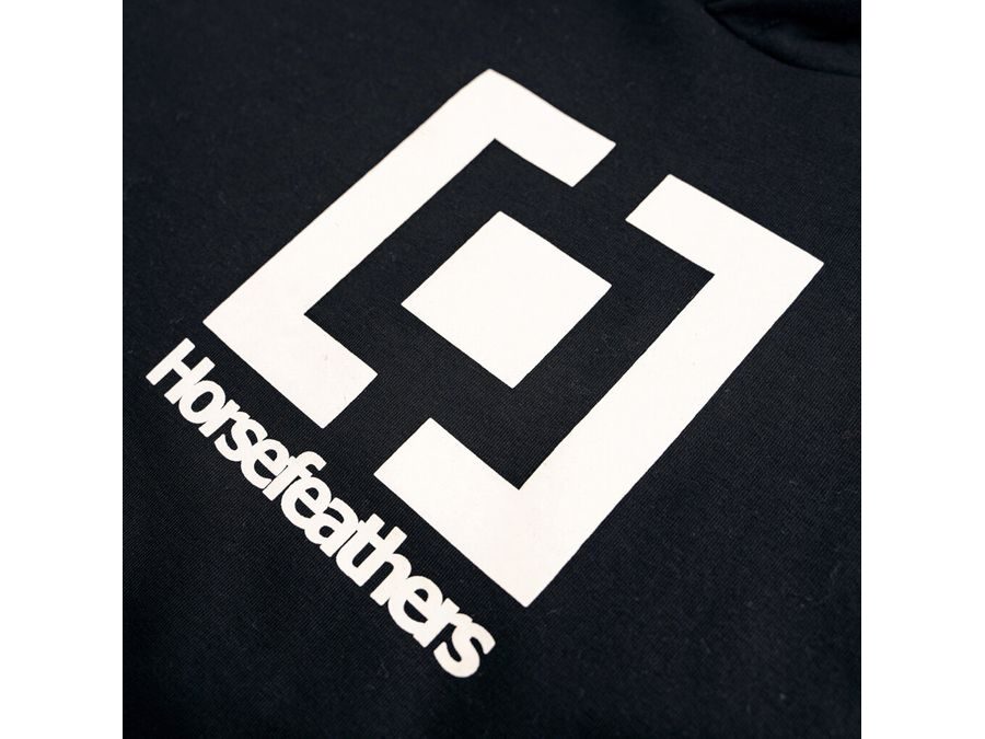 Pánská mikina HORSEFEATHERS Leader, black