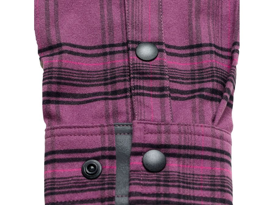 Pánská košile Troy Lee Designs GRIND FLANNE DEEP PURPLEL PLAID