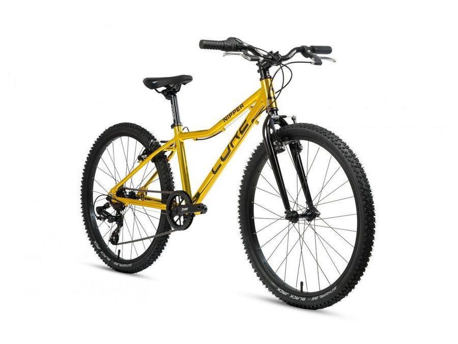 Jízdní kolo Core Nipper 24", jednopřevodník, chromovaný Zlatý 2025